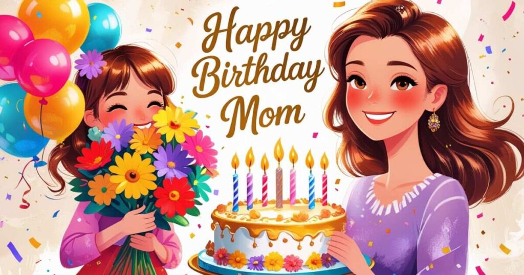 Happy Birthday Mom from Daughter