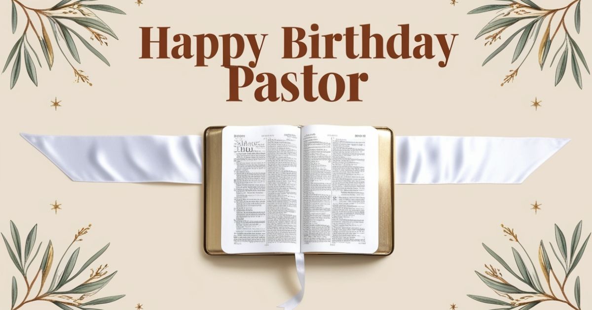 Happy Birthday Pastor Bible Verse