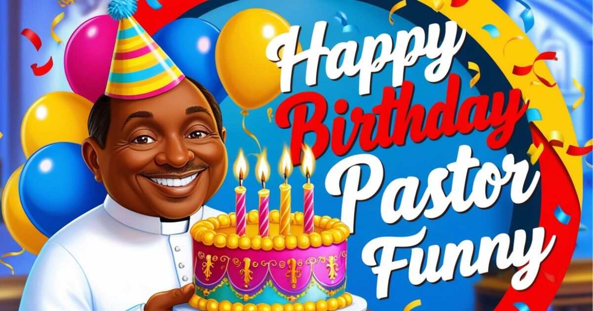 Happy Birthday Pastor Funny