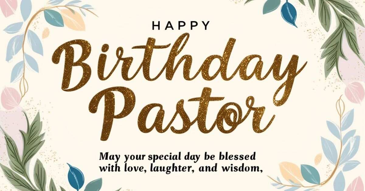 Happy Birthday Pastor Quotes