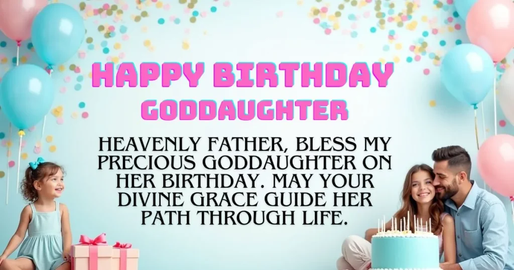 Happy Birthday Prayer to My Goddaughter