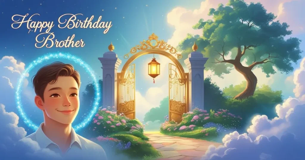 Memorable Wishes for a Heavenly Birthday (For a Brother Who Has Passed Away)