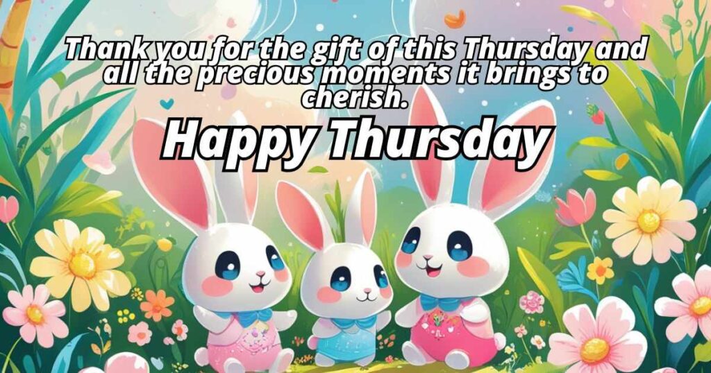 Thursday Gratitude Blessings