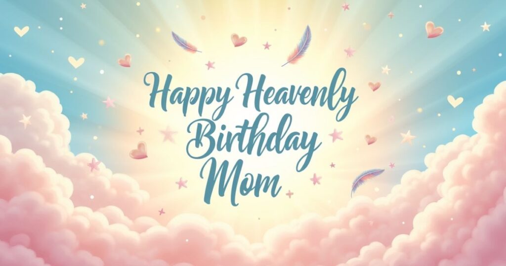 11 Happy Heavenly Birthday Mom