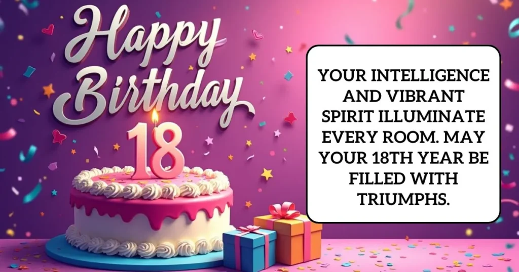 18th Birthday Wishes For Girl