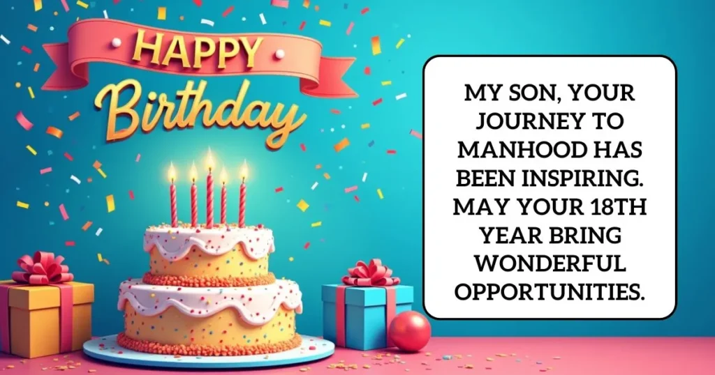 Birthday Message for Son