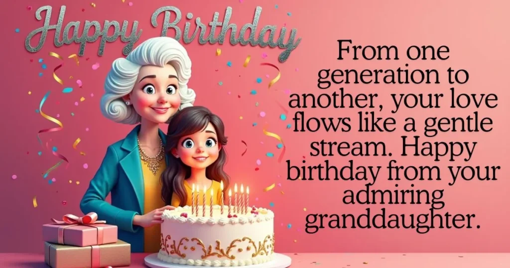 Birthday Wishes for Grandma From Granddaughter