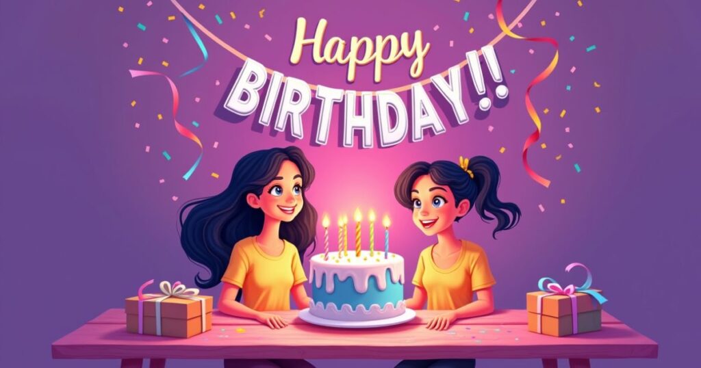 Birthday Wishes For Your Twin Daughters