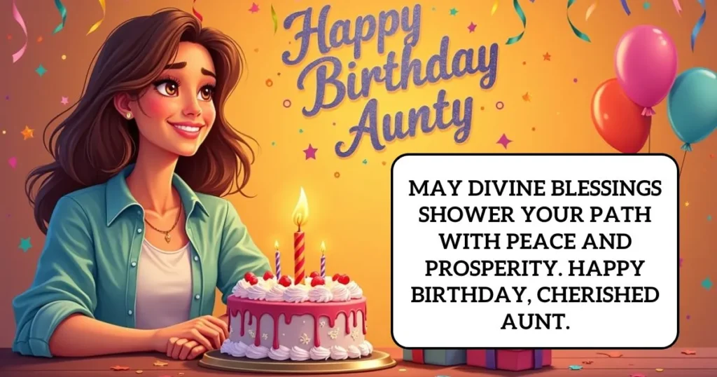 Blessed Birthday Wishes for a Special Aunt