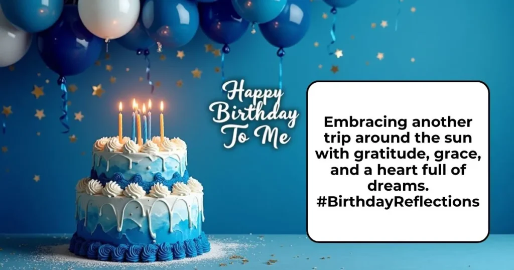 Captions for 'Happy Birthday to Me' Posts