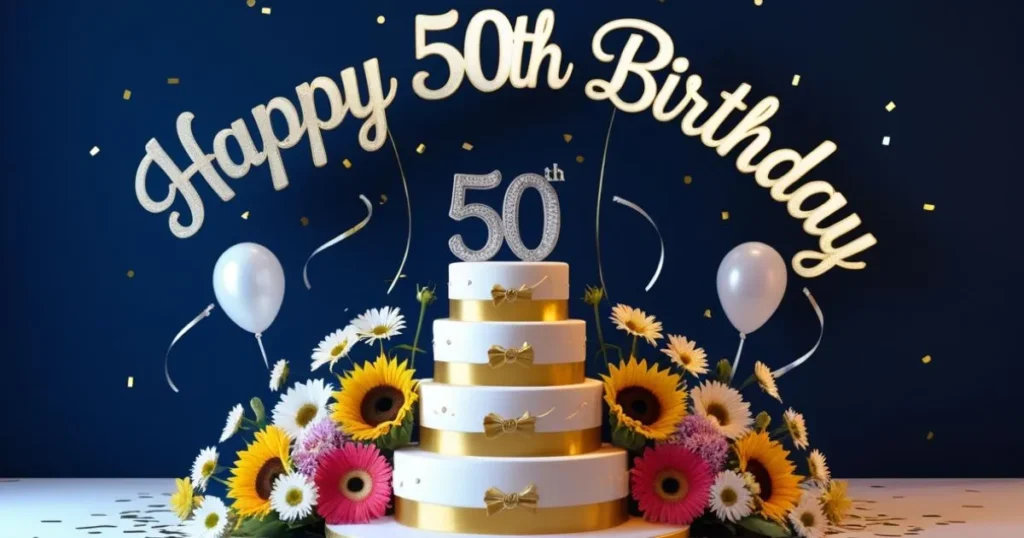 Captivating Captions for a 50th Birthday Celebration