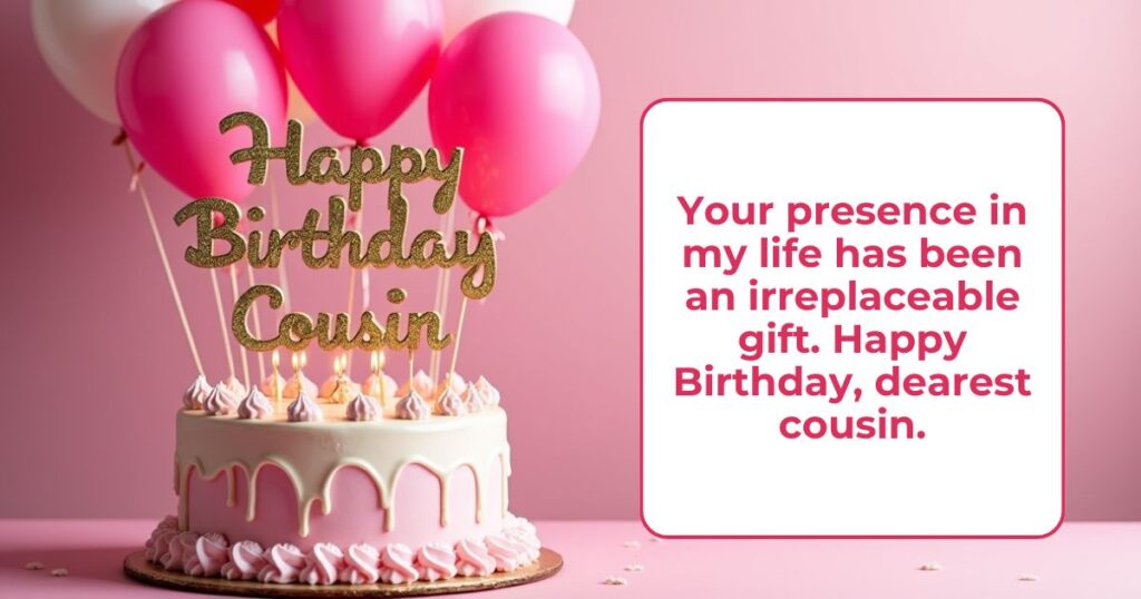 Dear Cousin: Personal and Heartfelt Birthday Messages