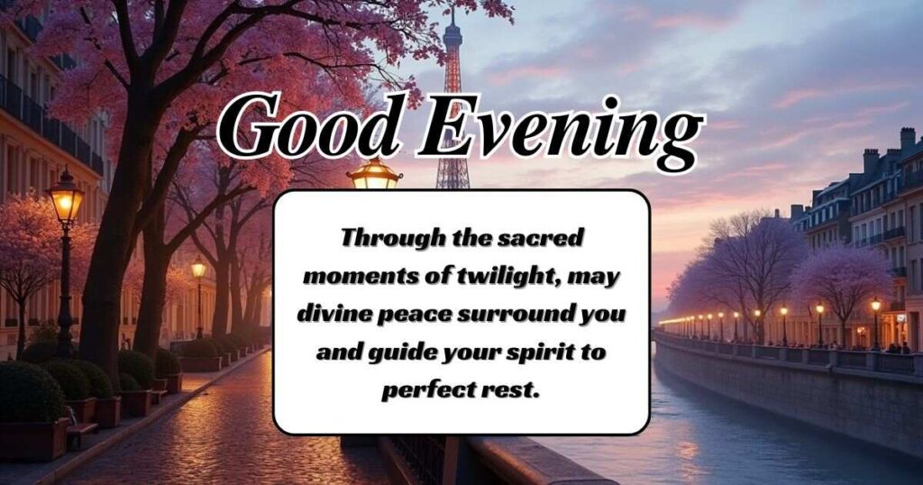 Evening Blessings and Prayers