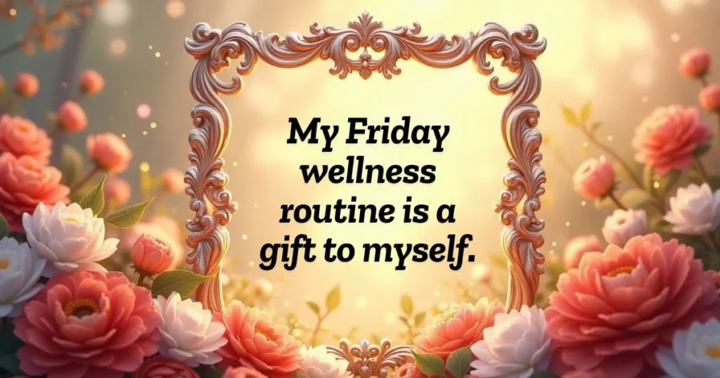 Friday Health and Wellness Affirmations