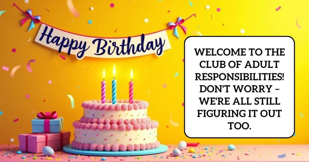 Funny 18th Birthday Wishes