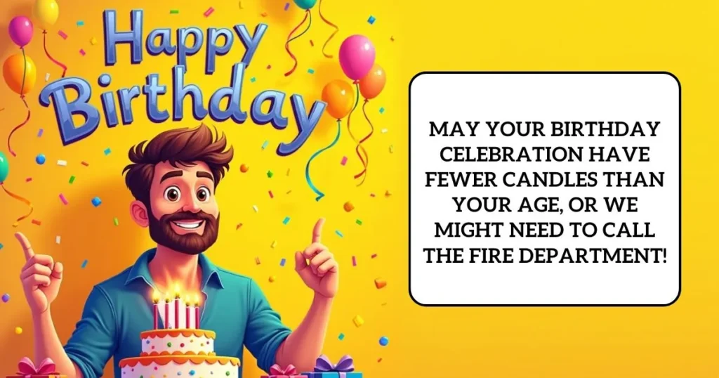 Funny Birthday Wishes for Men