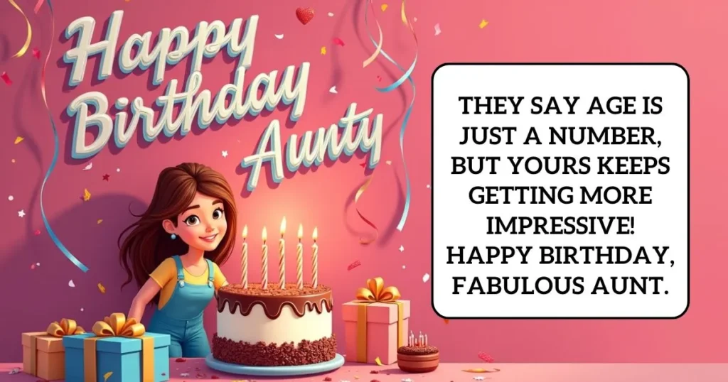 Funny Happy Birthday Auntie