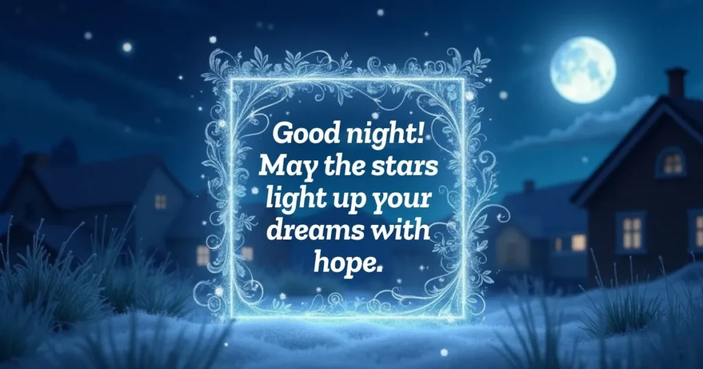 Good Night Blessings Reassuring Good Night Messages