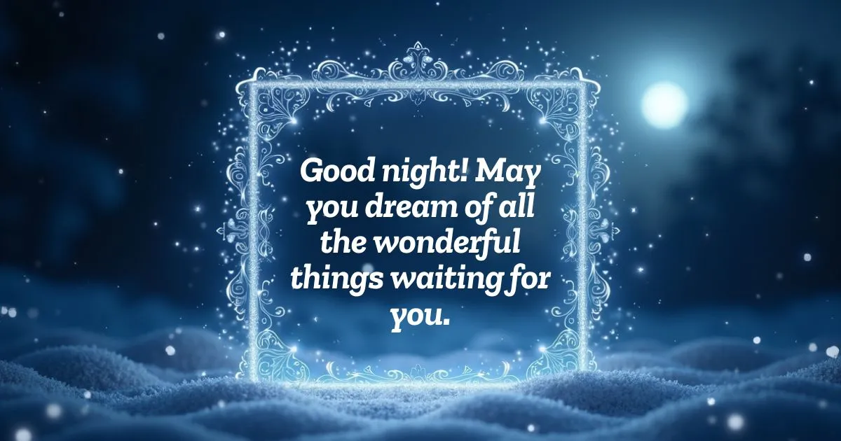 Good Night Blessings