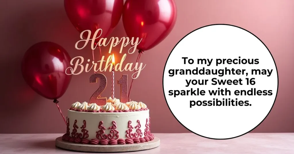 Happy 16th Birthday Granddaughter