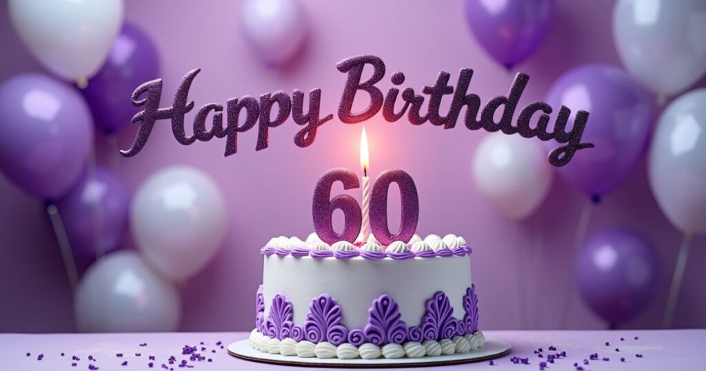 Happy 60th Birthday For Your Mom