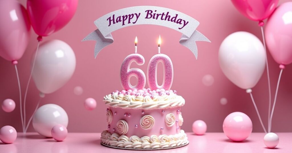 Happy 60th Birthday For Your Sister