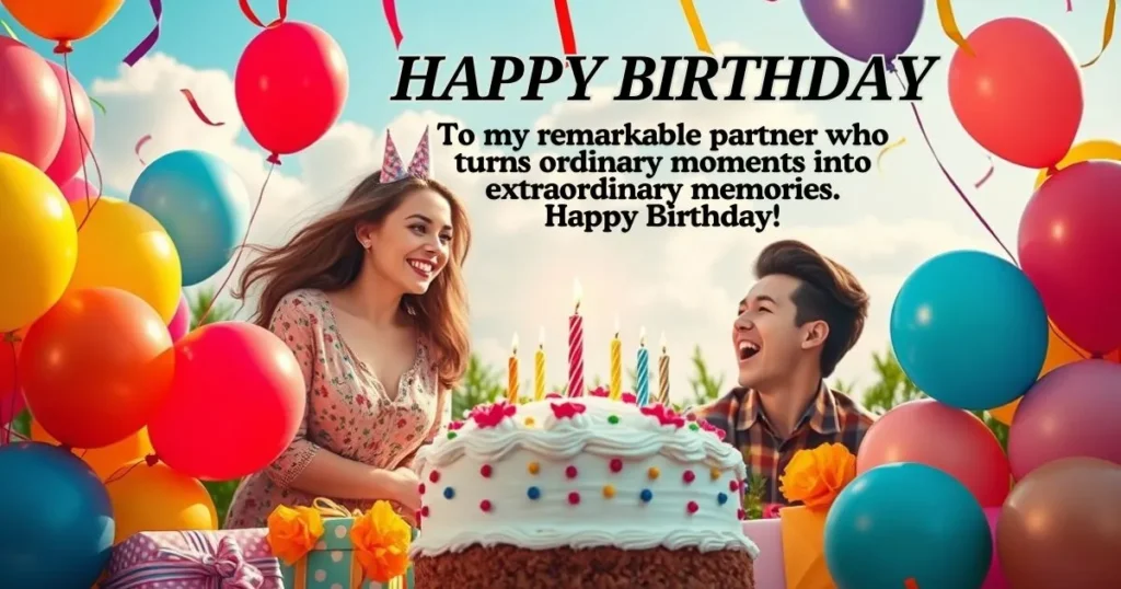 Happy Birthday Cute Wishes for Boyfriend