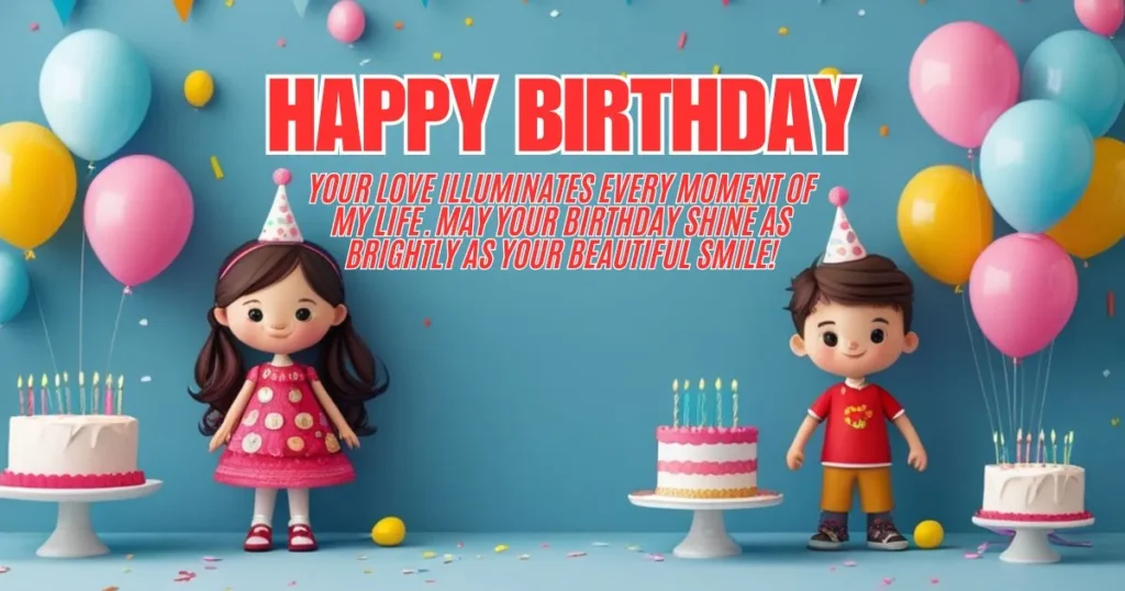 Happy Birthday Cute Wishes for Girlfriend