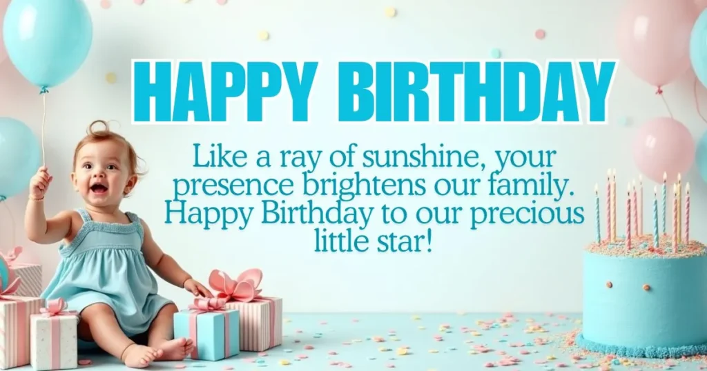 Happy Birthday Cute Wishes for Niece