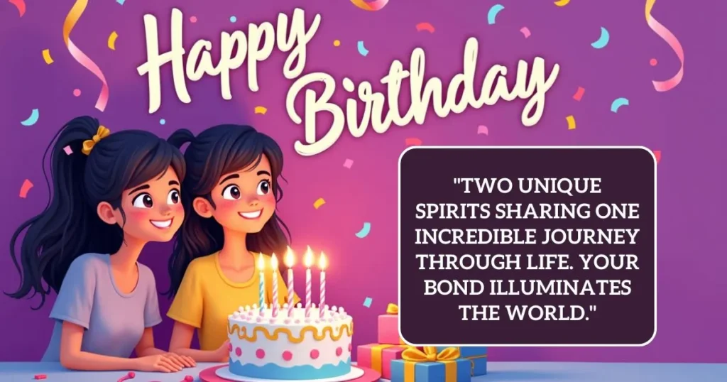 Happy Birthday Twins Quotes