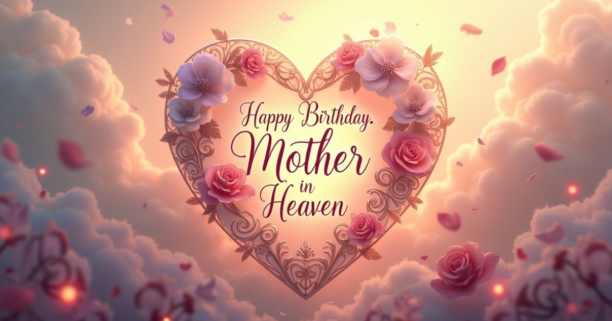 Heart Touching Birthday Wishes for Mother in Heaven