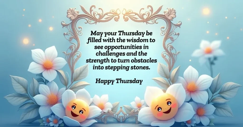 Inspirational Good Morning Thursday Blessings