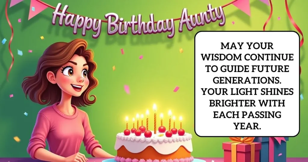 Inspirational Happy Birthday Auntie