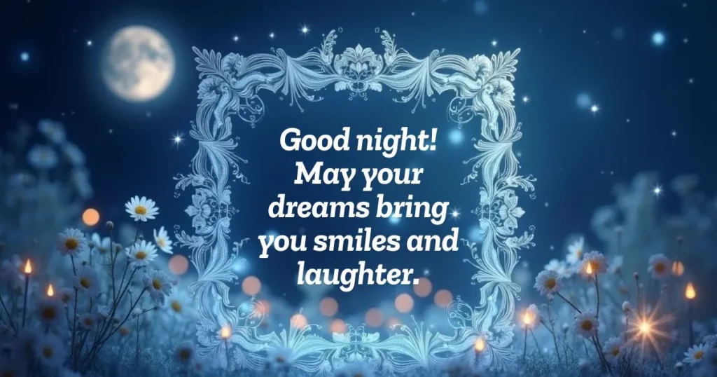 Joyful Good Night Blessings