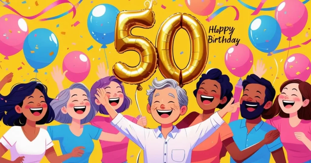 Laughter and Joy: Funny 50th Birthday Wishes