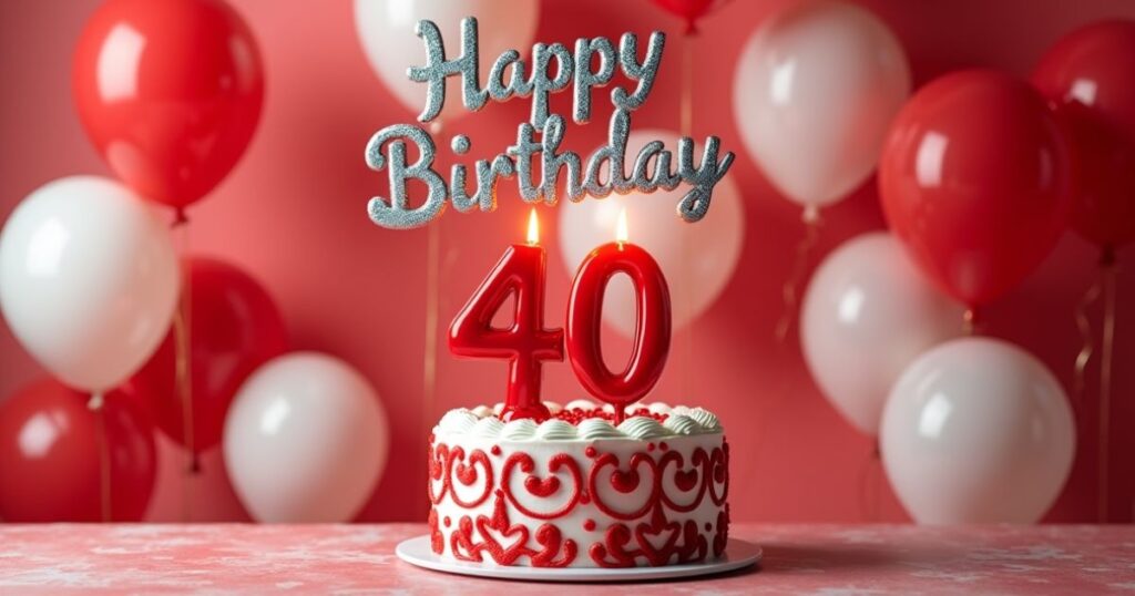 Milestone Birthday Messages for Parents Turning 40