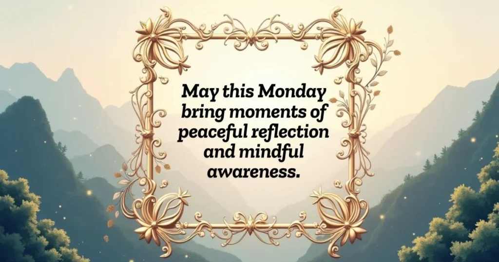 Mindful Monday Blessings