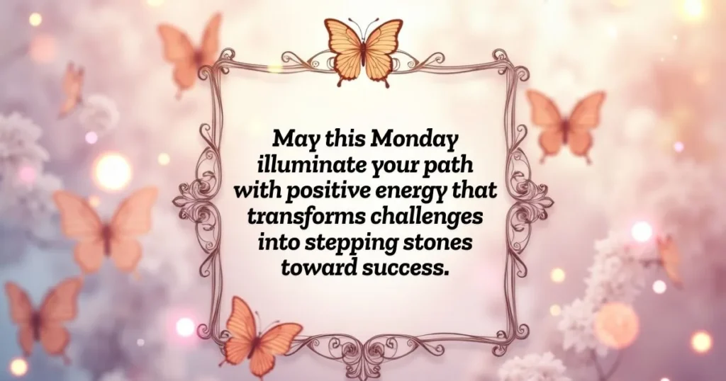 Positive Monday Blessings