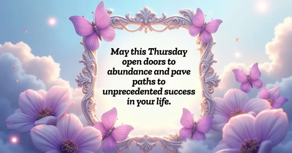 Prosperous Thursday Affirmations