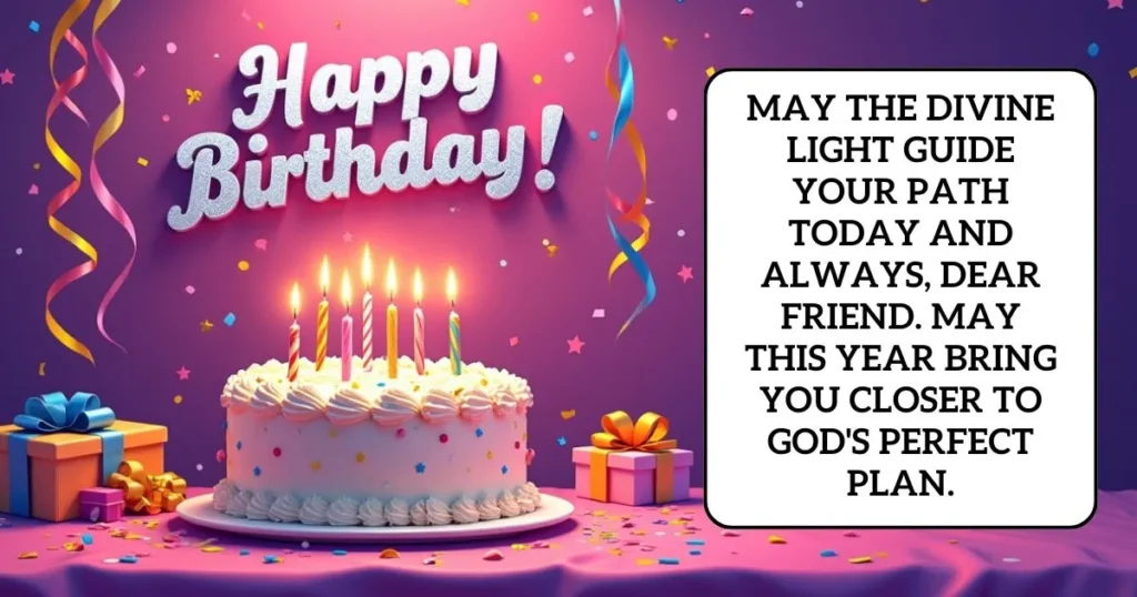 Religious Birthday Wishes for Friend