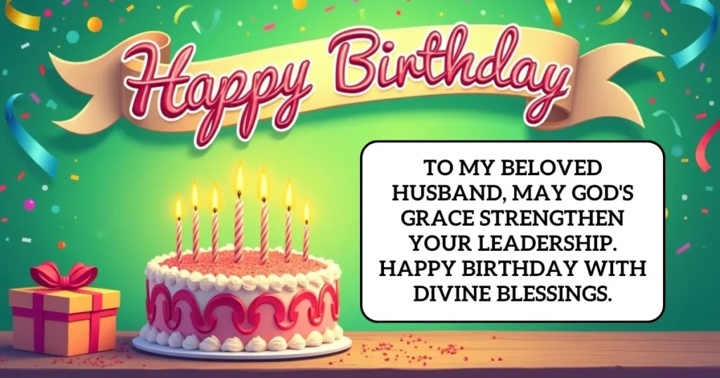 Religious Birthday Wishes for Husband