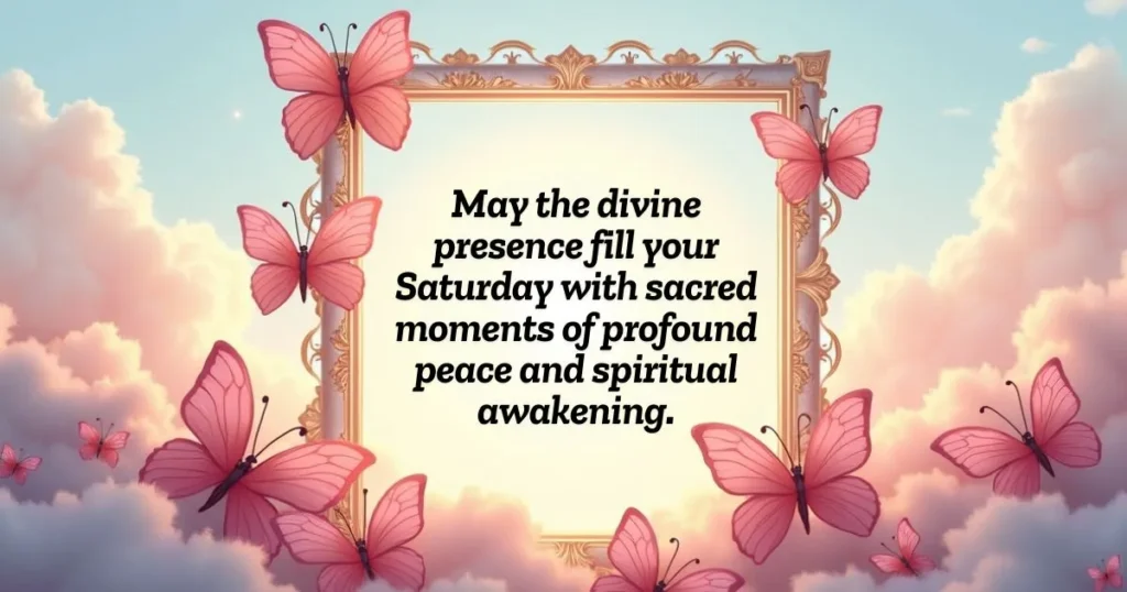 Sacred Saturday Blessings