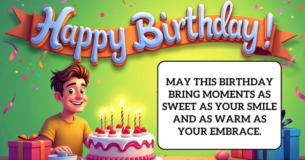 Sensual Birthday Wishes for Your Man