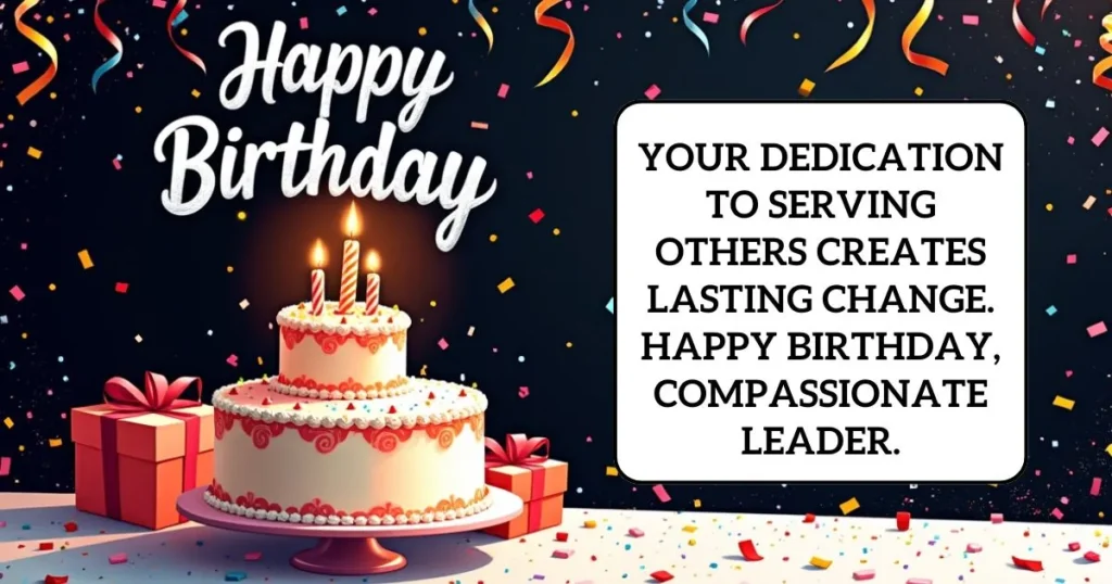 Service and Impact: Birthday Recognition