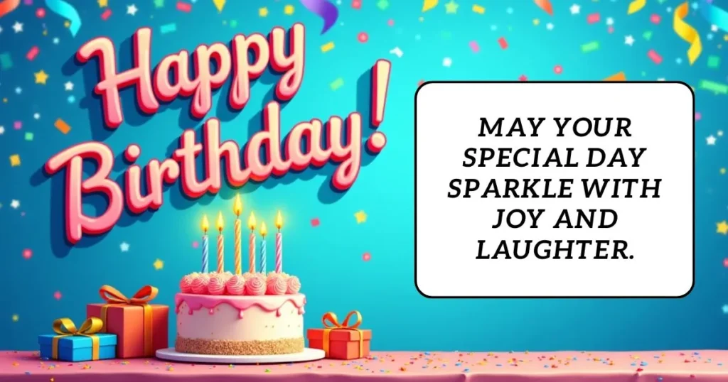 Short and Sweet Birthday Wishes for Quick Messages