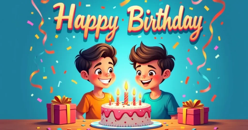 Short Birthday Wishes for Twins