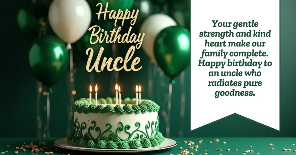 Sweet Birthday Wishes for Uncle