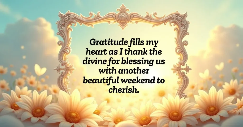 Thankful Saturday Blessings