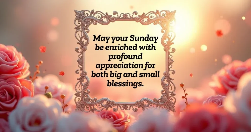 Thankful Sunday Blessings