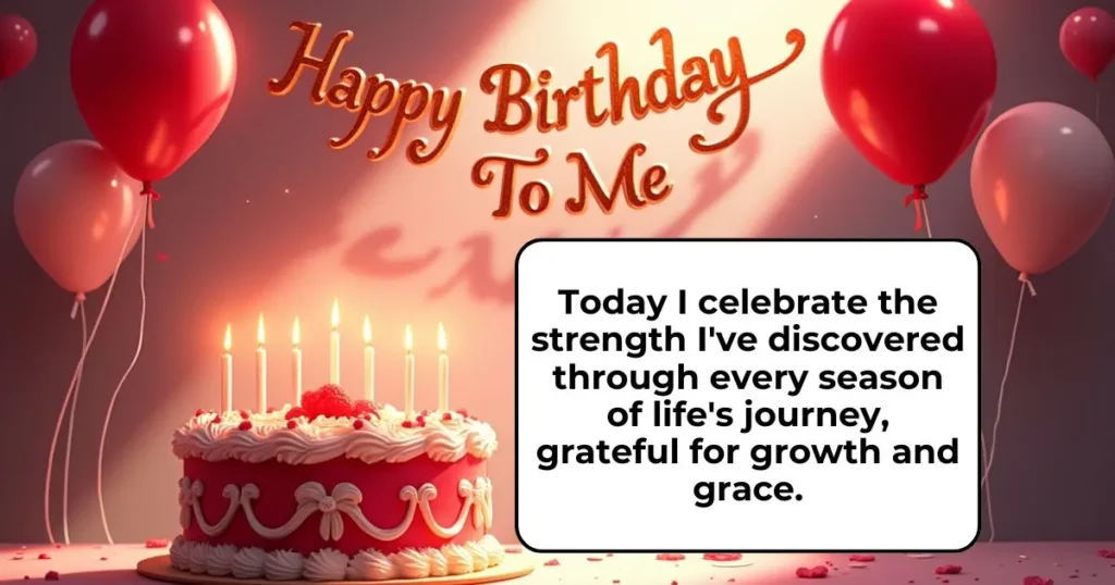 Touching Birthday Messages to Myself